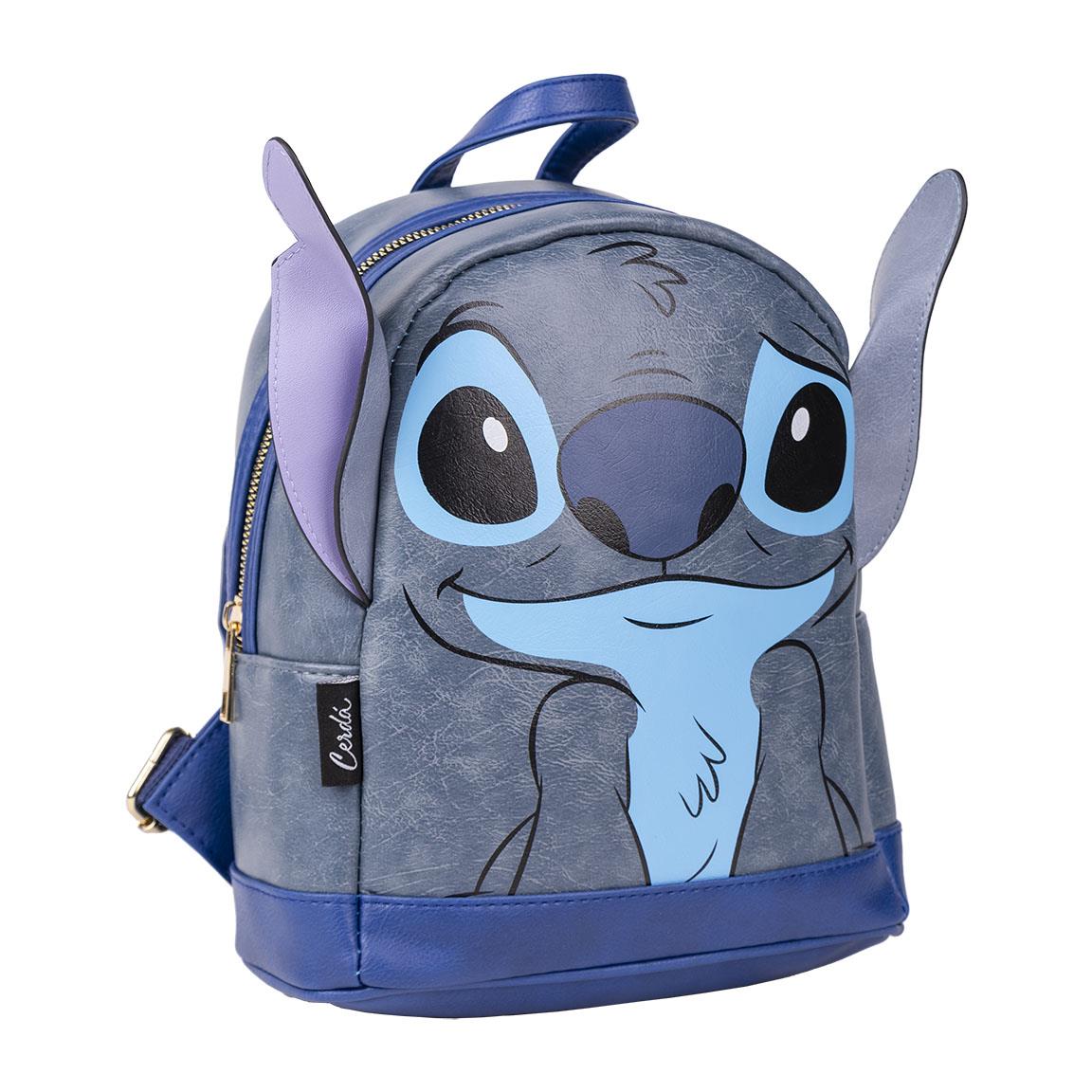 STITCH Heady Mini Sac à Dos Similicuir Lilo & Stitch DISNEY