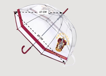 Harry Potter transparent umbrella - Gryffindor emblem 