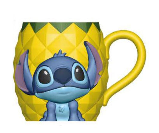 Mug 3D Stitch Ananas Stor