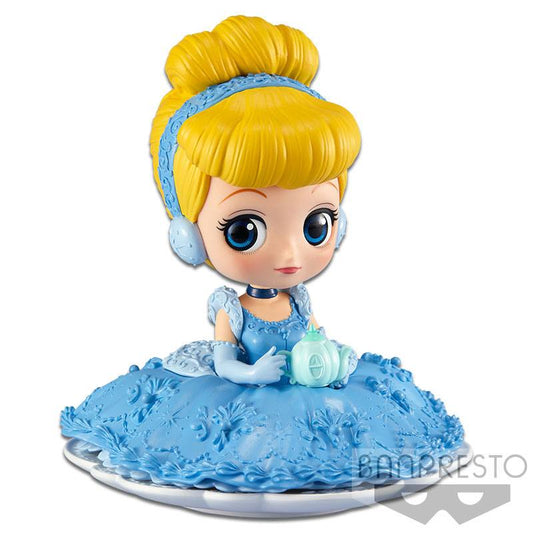 DISNEY Q Posket SUGIRLY Cinderella Normal Color Version 9cm