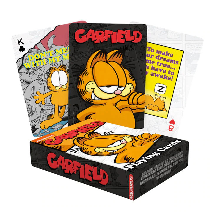 GARFIELD Jeu de cartes Aquarius