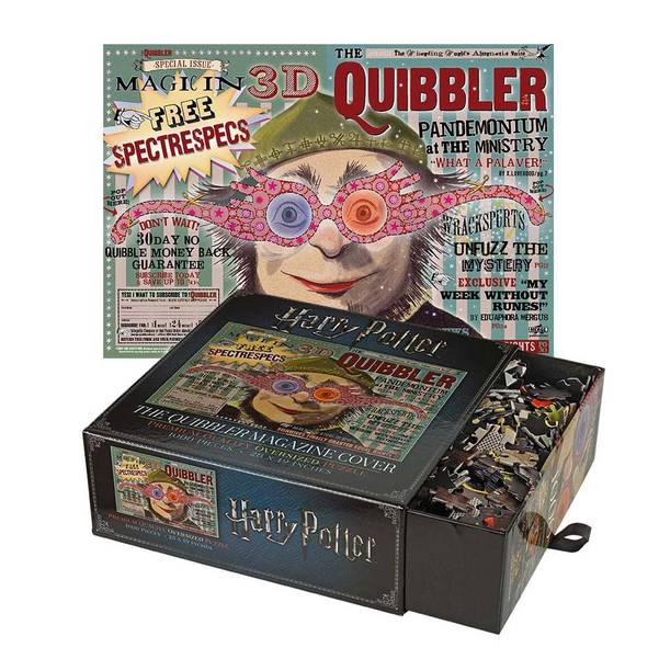 HARRY POTTER Puzzle 1000 pcs Couverture du magazine le Chicaneur