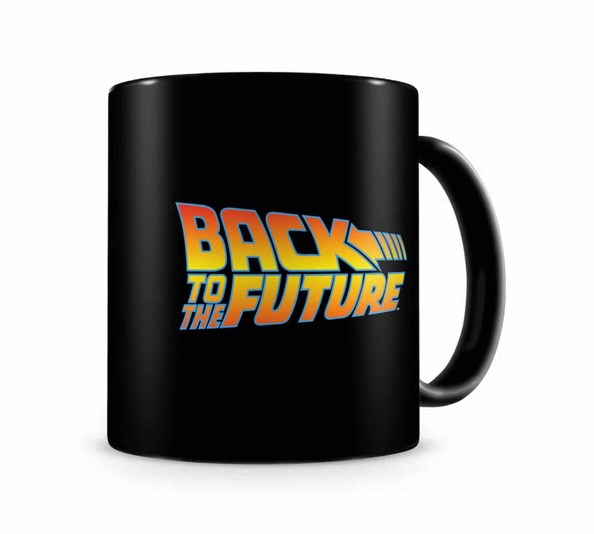 RETOUR VERS LE FUTUR Logo Mug en céramique