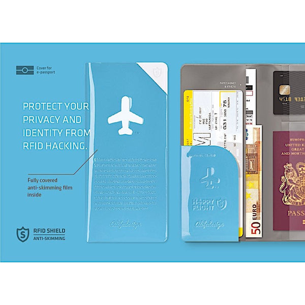 Shield travel organizer