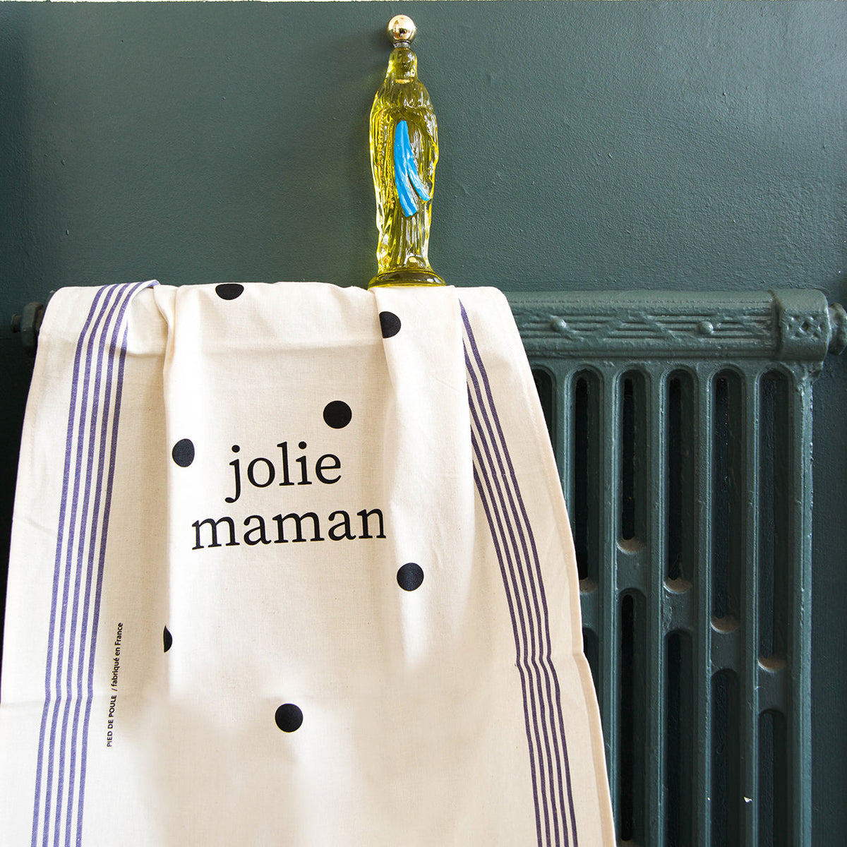 Family tea towel - Jolie Maman