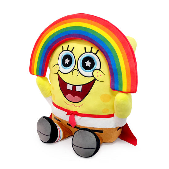 HugMe Plush - Rainbow Spongebob