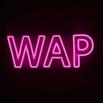 WAP wall neon (wet-a **-p *** y)