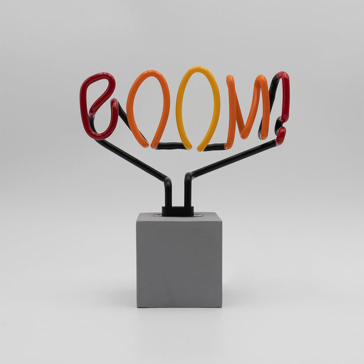 Boom neon lamp