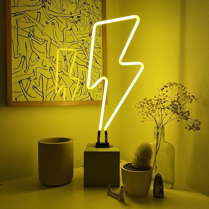 Lightning neon lamp