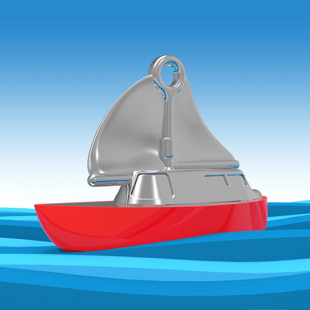 Sleutelhanger Zeilboot