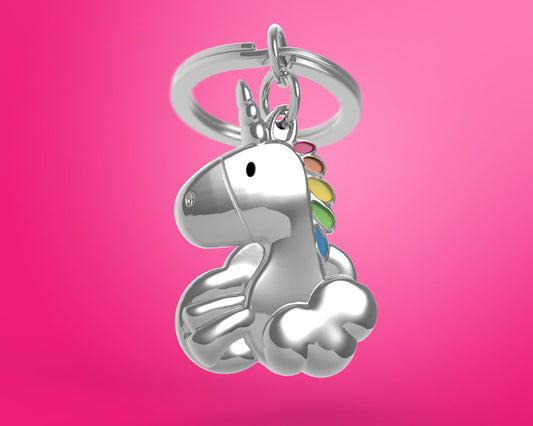 Porte clés Licorne Nuage Meta[l]morphose | Boutique d'objets cadeaux designs kokochao.com