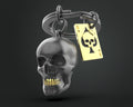 Keyring Skull