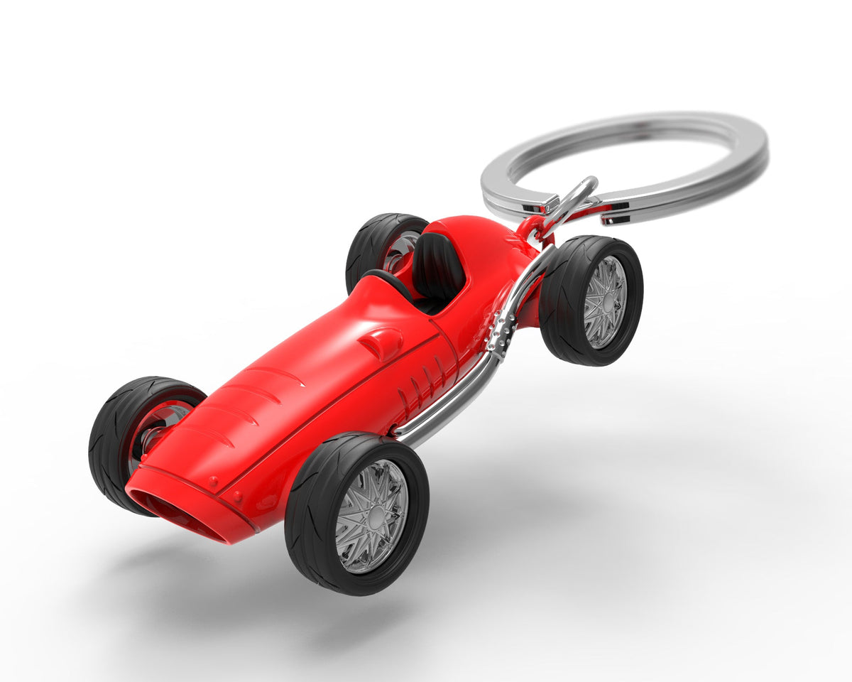 Retro Red Retro Car Key