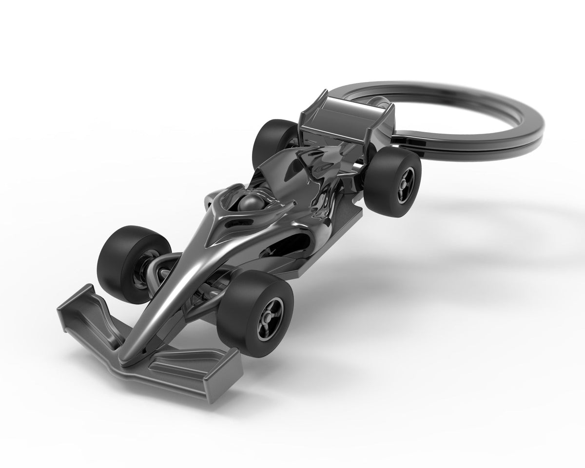 Black F1 car key door