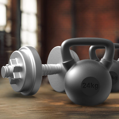 Dumbbells key ring