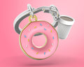 Sleutelhanger Donut