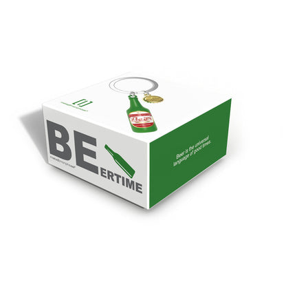 Porte clés Bouteille de Bière Verte