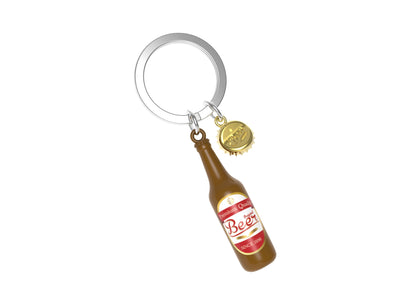 Beer Bottle key ring