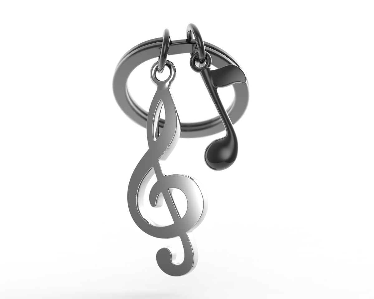 Black Music Note Keys