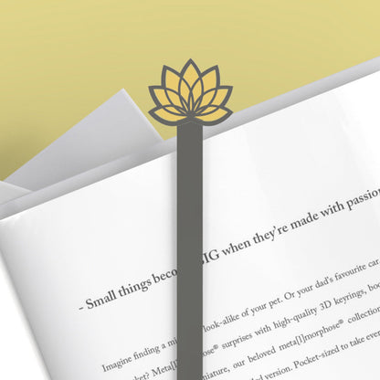 Golden Lotus Bookmark