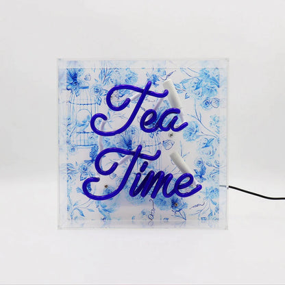 Neon tea time