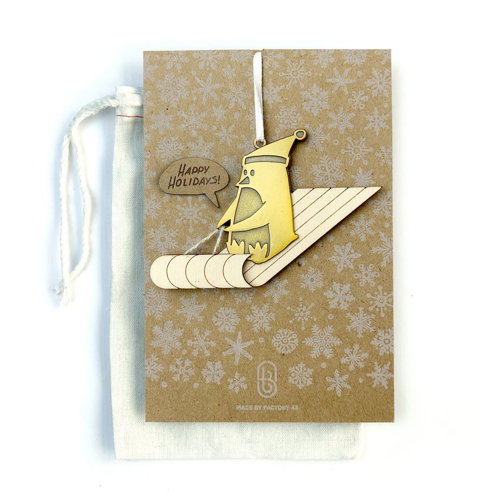 Pinguïn kerstdecoratie