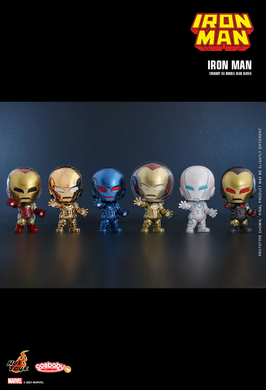 Iron Man (Metallic Gold Armor) Cosbaby 