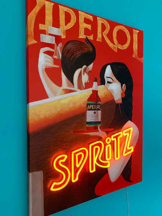 Small wall paint (LED neon) - Spritz
