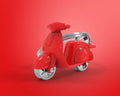 Sleutelhanger Scooter Rood