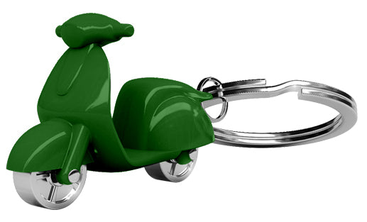 Porte Clés Scooter Vert