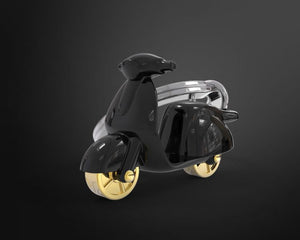 Sleutelhanger Scooter Zwart