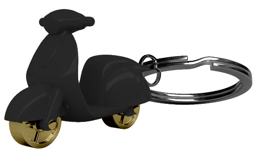Schlüsselanhänger Scooter Mattschwarz