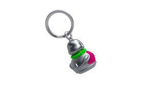 Sleutelhanger Boeddha Fuchsia