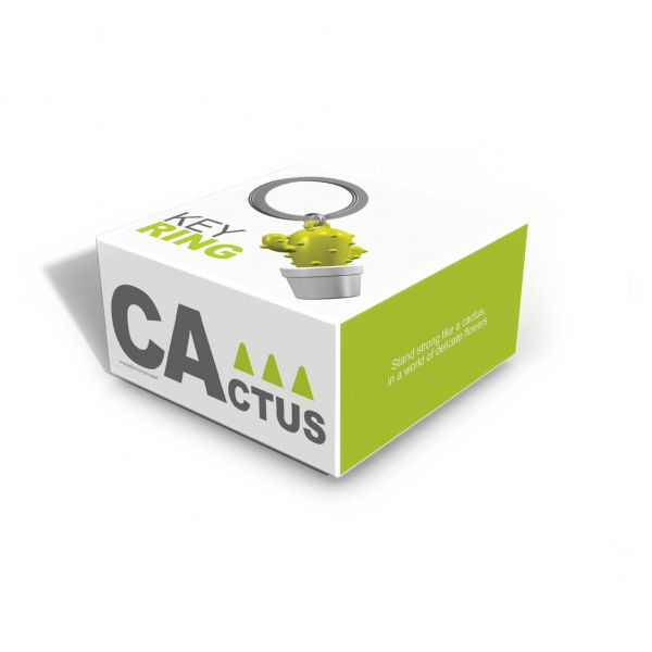 Porte-clés Cactus Vert