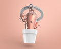 Sleutelhanger Cactus Roze