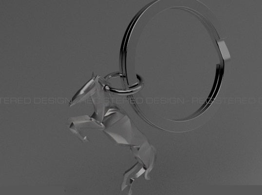 Sleutelhanger met paardenmotief