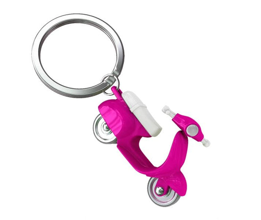 Porte clés Scooter Retro Rose Meta[l]morphose | Boutique d'objets cadeaux designs kokochao.com