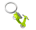 Keyring Green Retro Scooter
