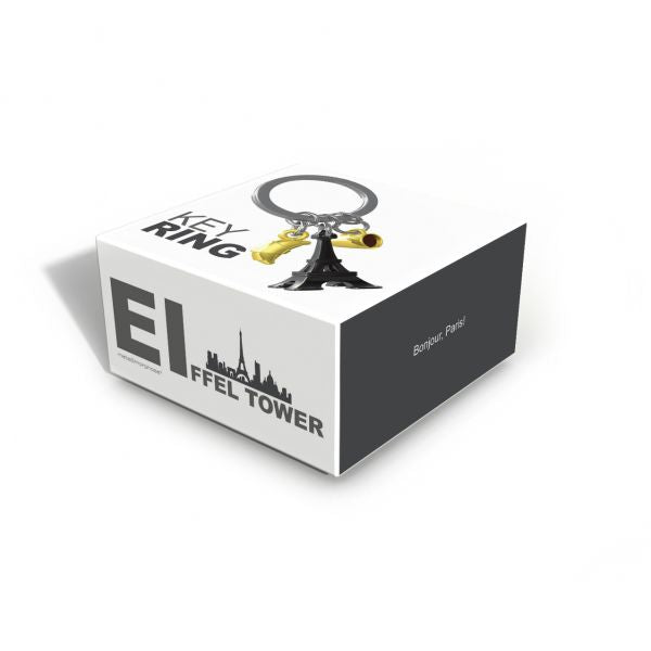 Sleutelhanger Eiffeltoren Zwart