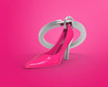 Keyring High Heel Pink
