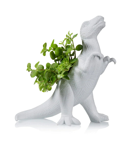 Flower pot dinosaur plantosaurus rex