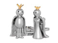Queen and King Keyring