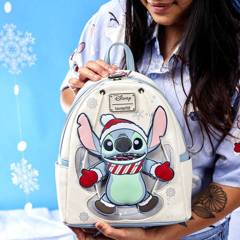 Stitch Snow Angel Mini Backpack 