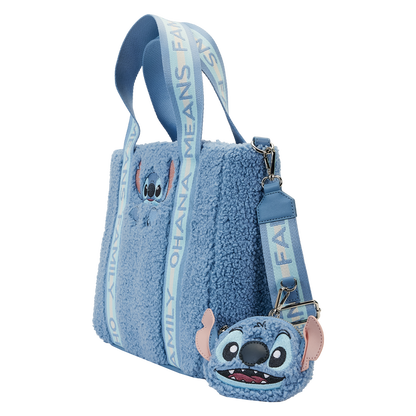 Tote Bag with Stitch Coin Purse - Sherpa - PRE-ORDER