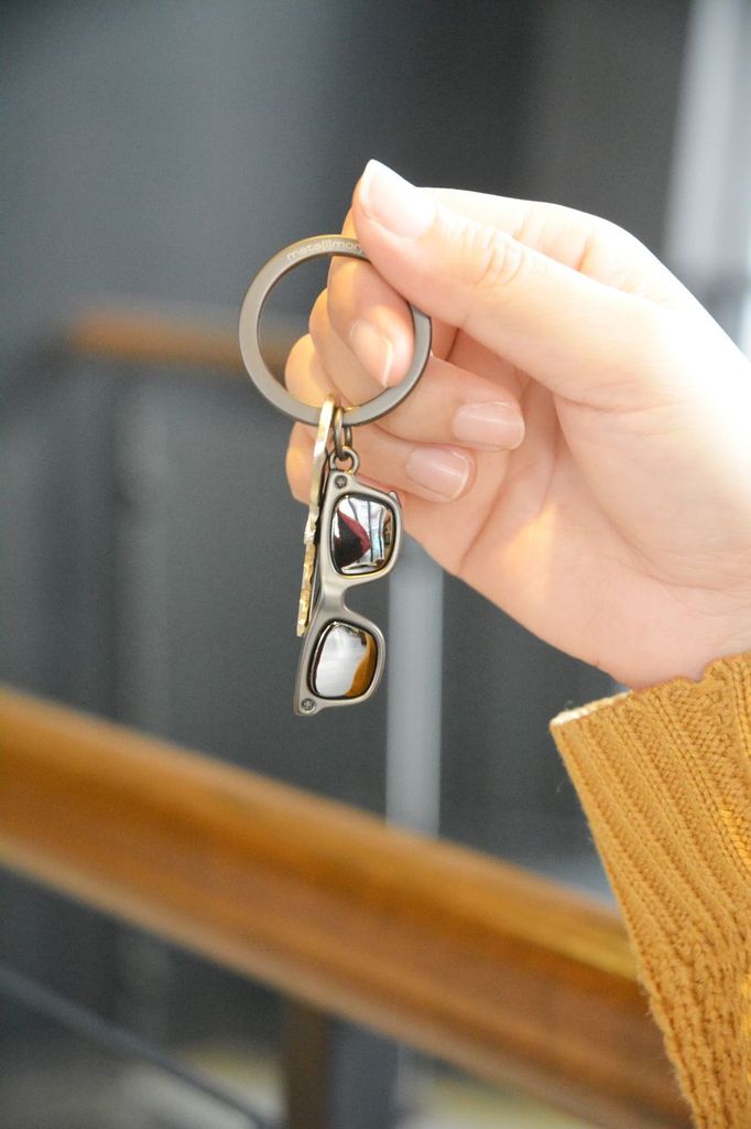 Sunglasses key ring