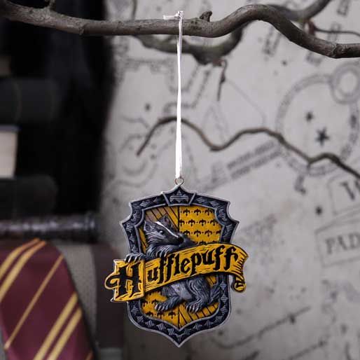 Hufflepuff Coat of Arms Christmas Decoration 