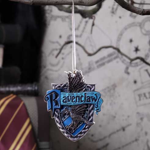 Ravenclaw Coat of Arms Christmas Ornament