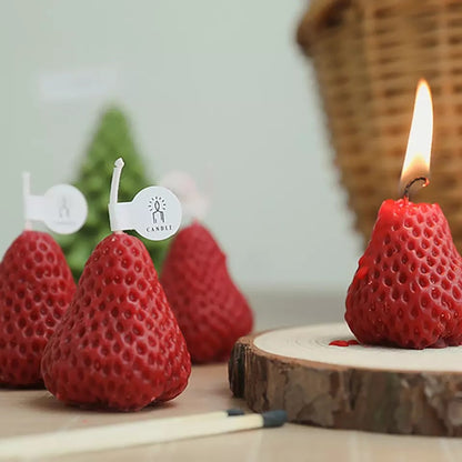 Bougies Fraises – vue principale