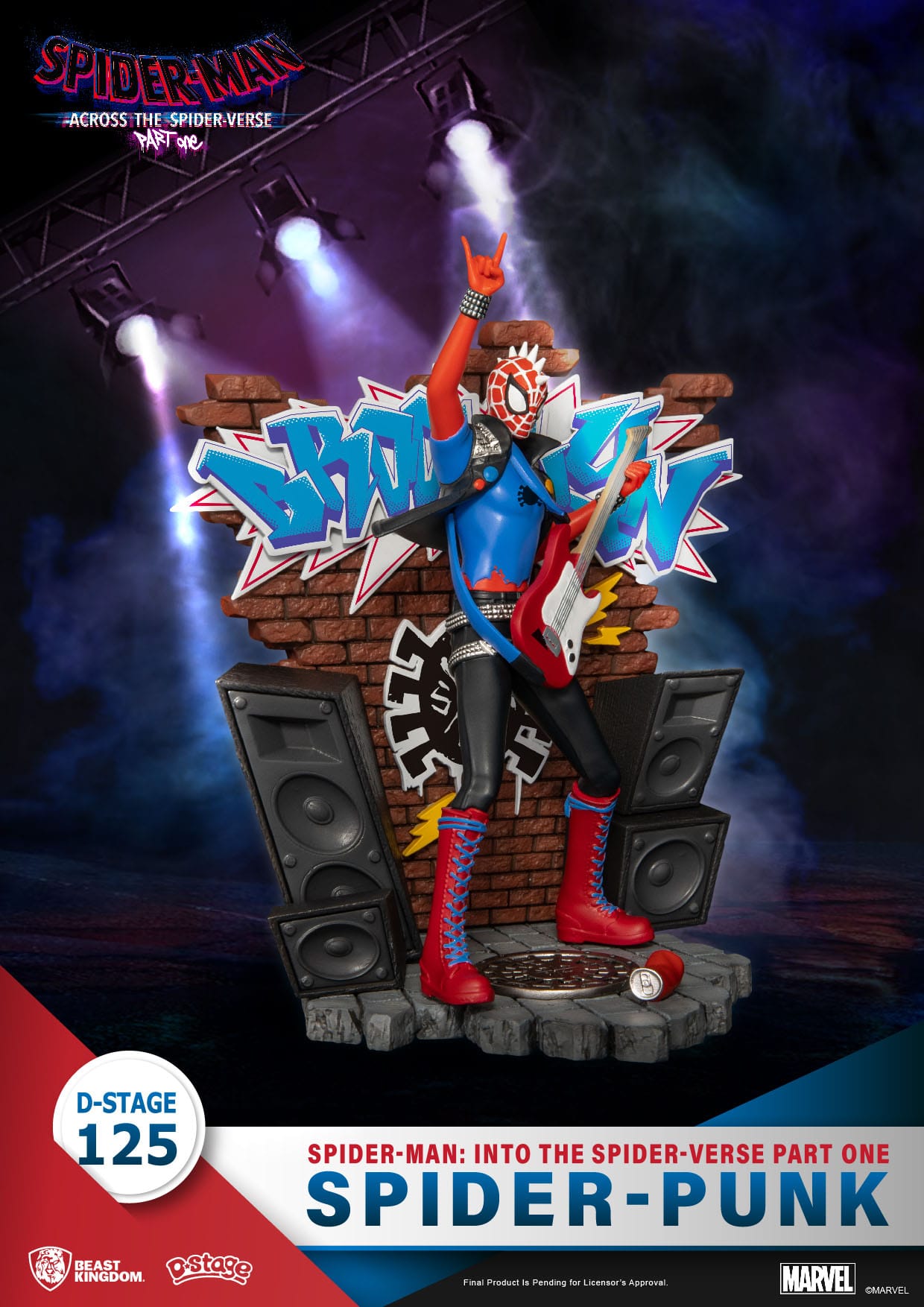 Spider-Punk - Diorama D-Stage - PRECOMMANDE