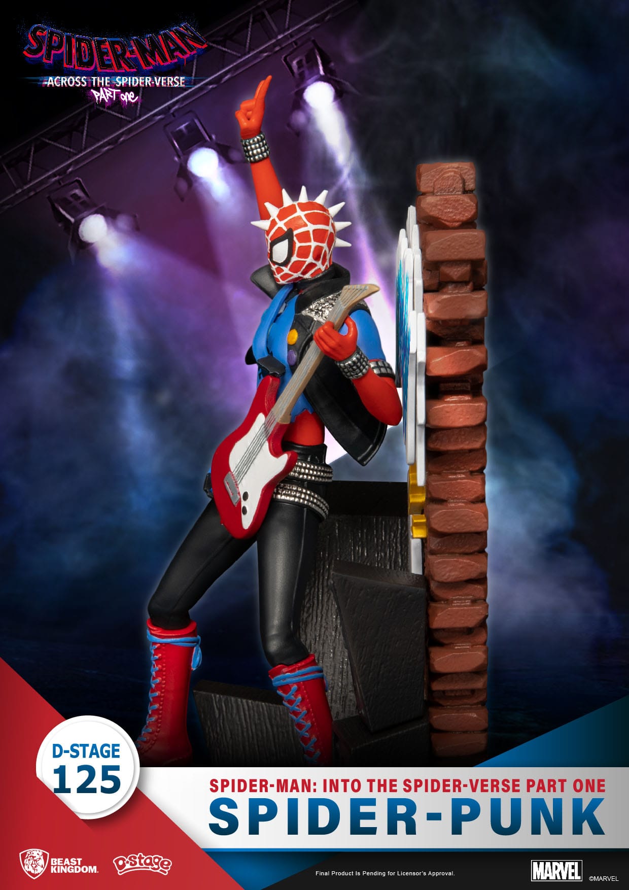 Spider-Punk - Diorama D-Stage - PRECOMMANDE